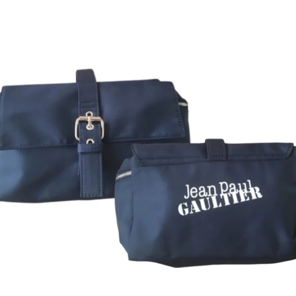 Jean Paul Gaultier | Navy blue toiletry / make up bag - Picture 1 of 8